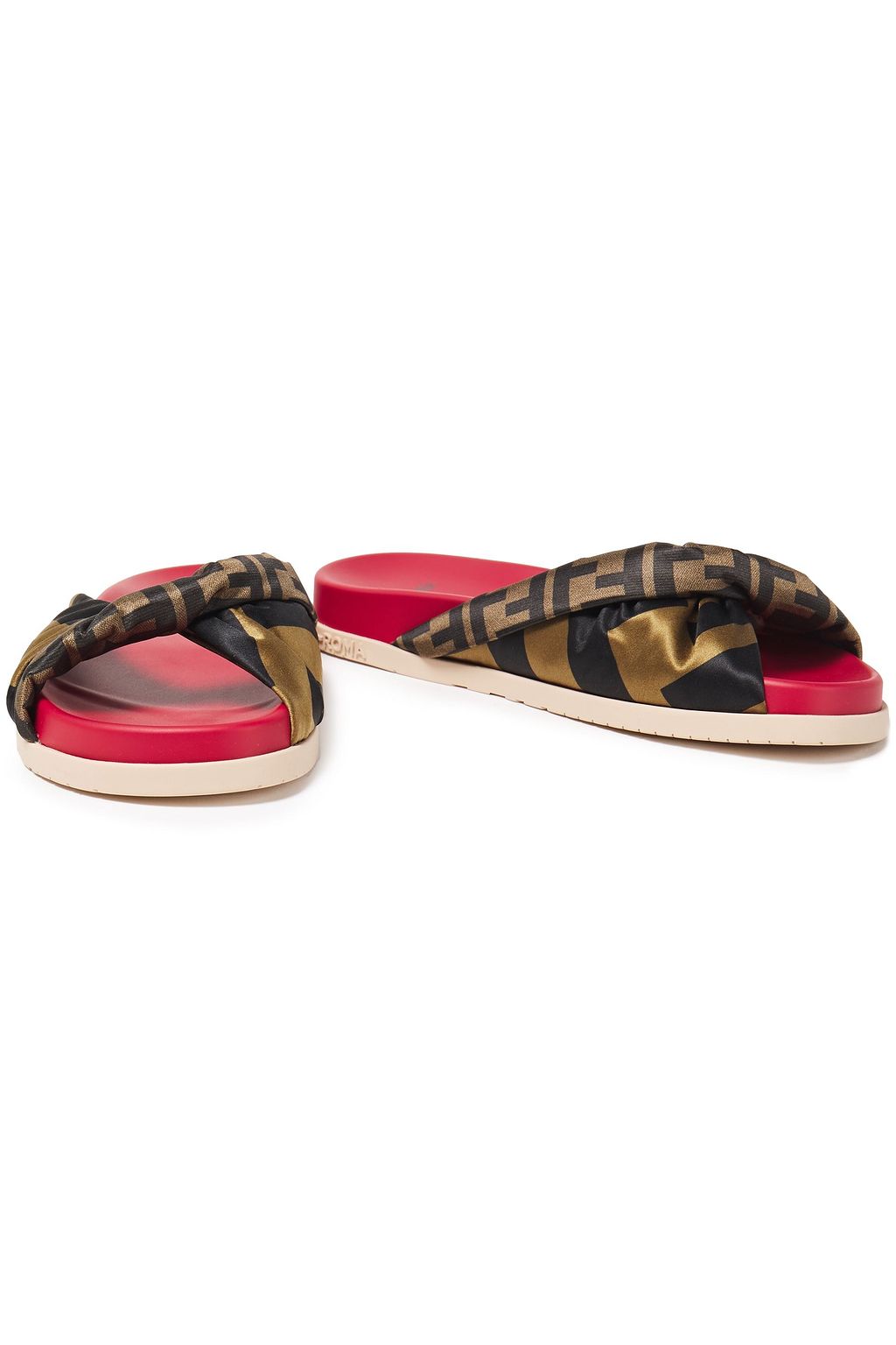 fendi colorful slides