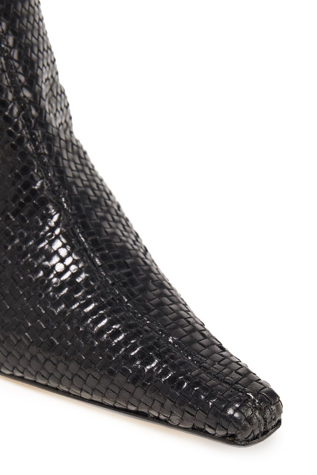 MIISTA Shelly woven leather ankle boots