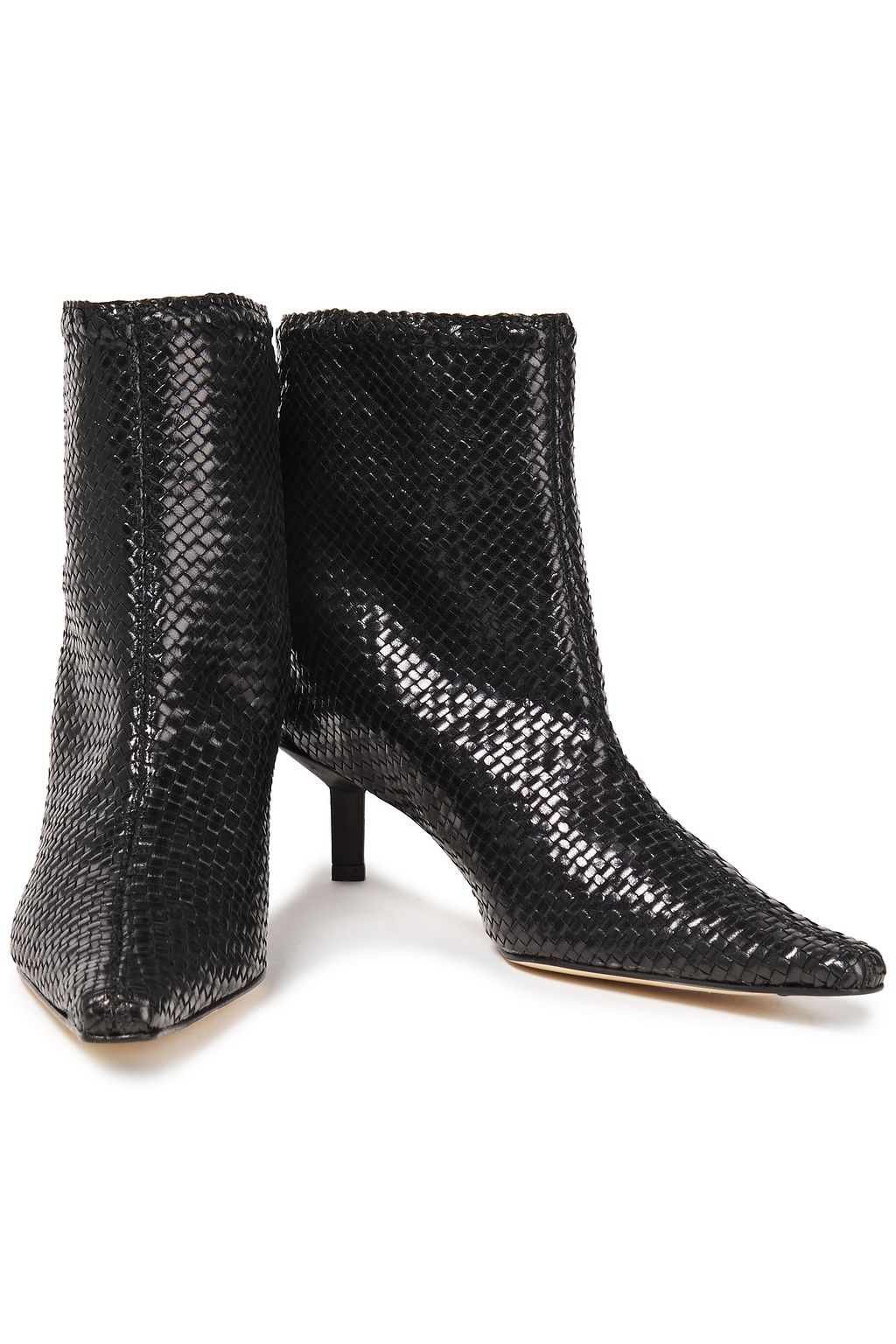 MIISTA Shelly woven leather ankle boots