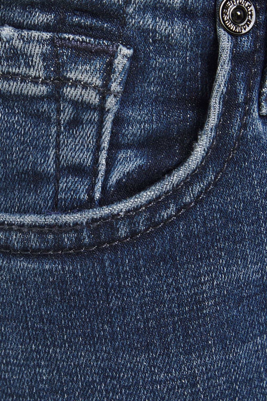 7 FOR ALL MANKIND Pyper cropped mid-rise slim-leg jeans