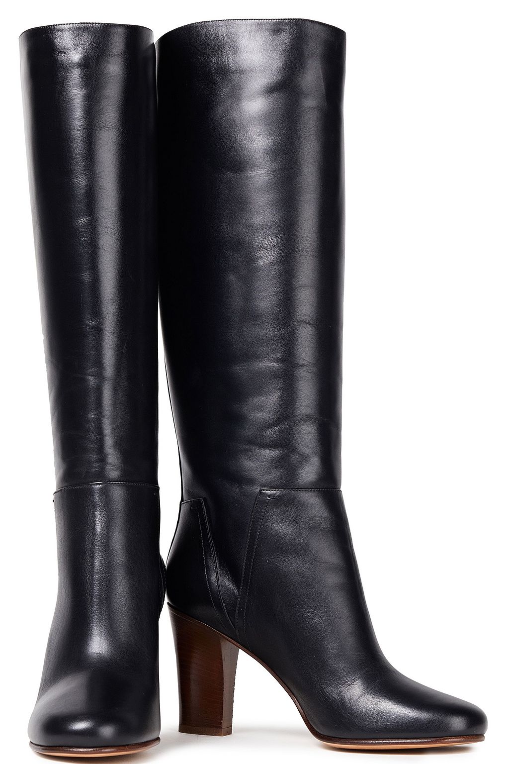 VALENTINO GARAVANI Rockstud leather knee boots