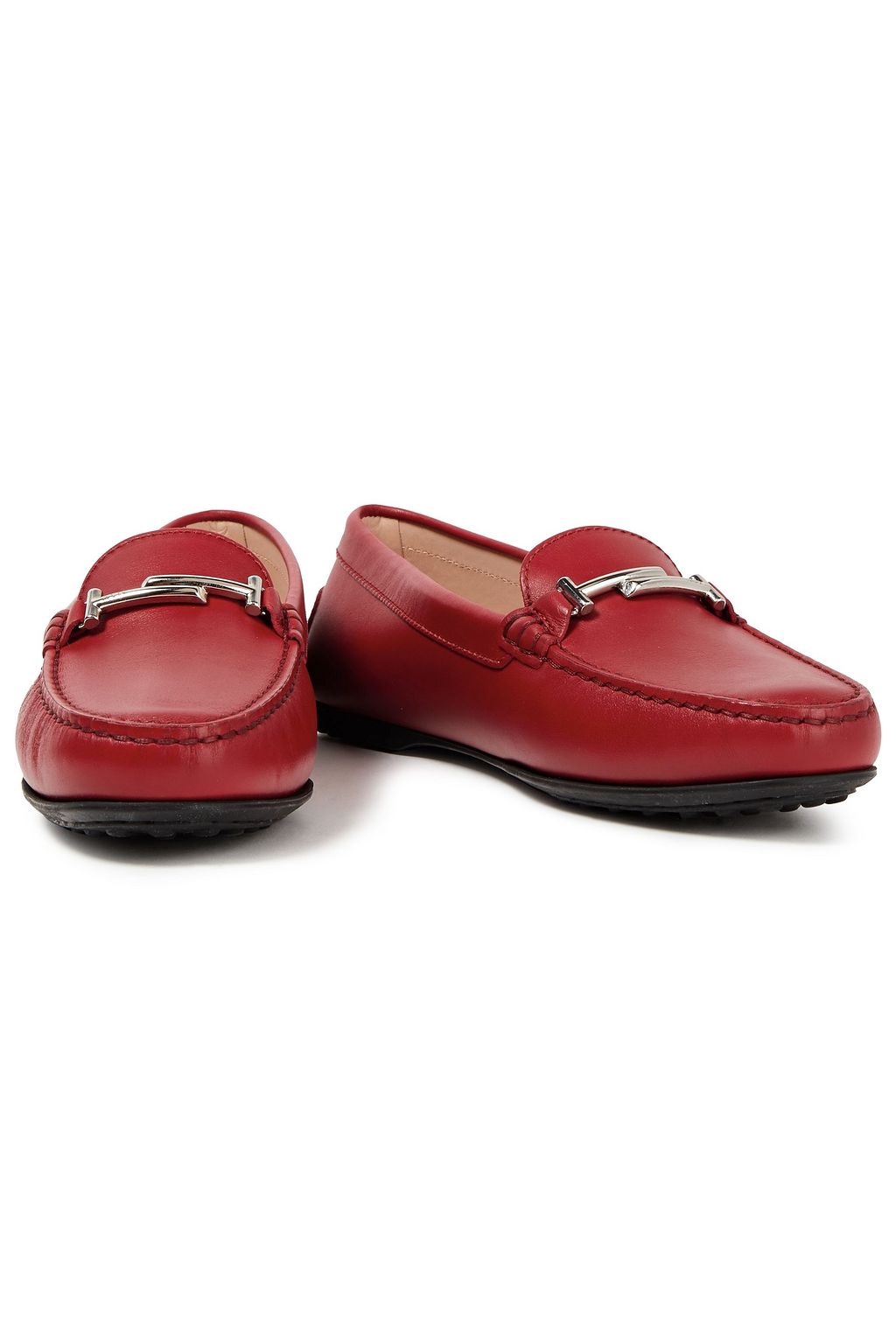 TOD'S Double T leather loafers