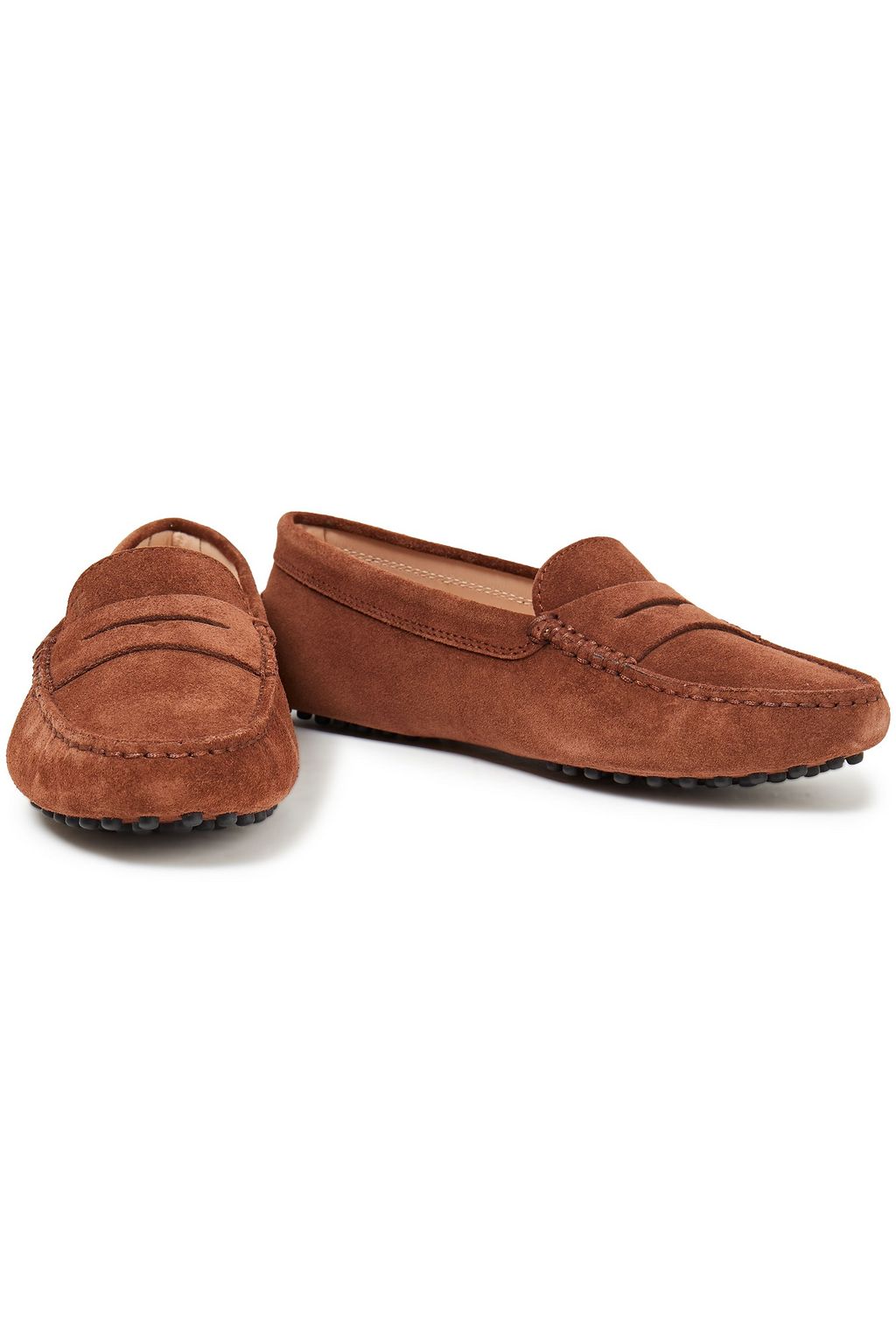TOD'S Gommino suede loafers
