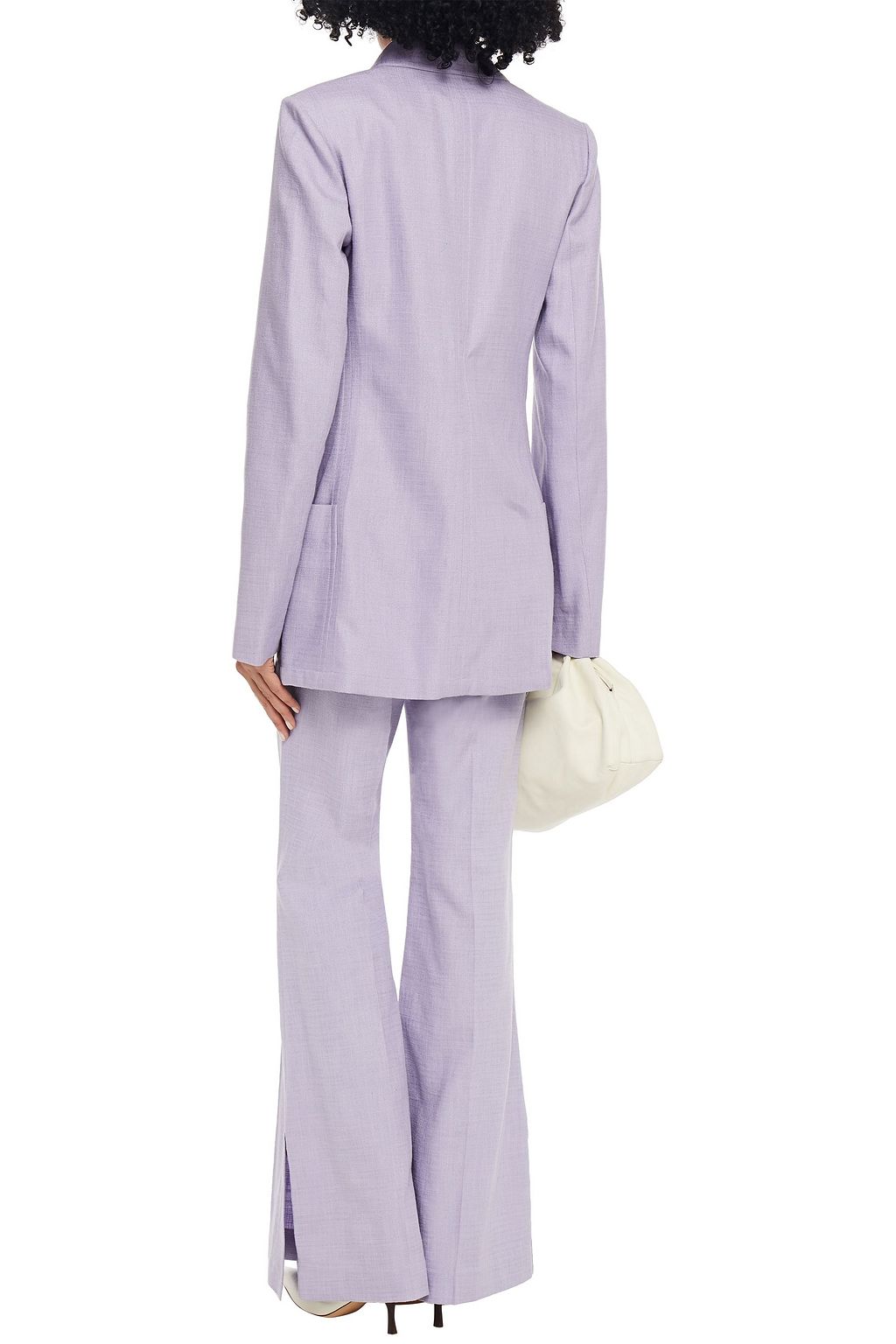 JOSEPH Double-breasted shantung blazer