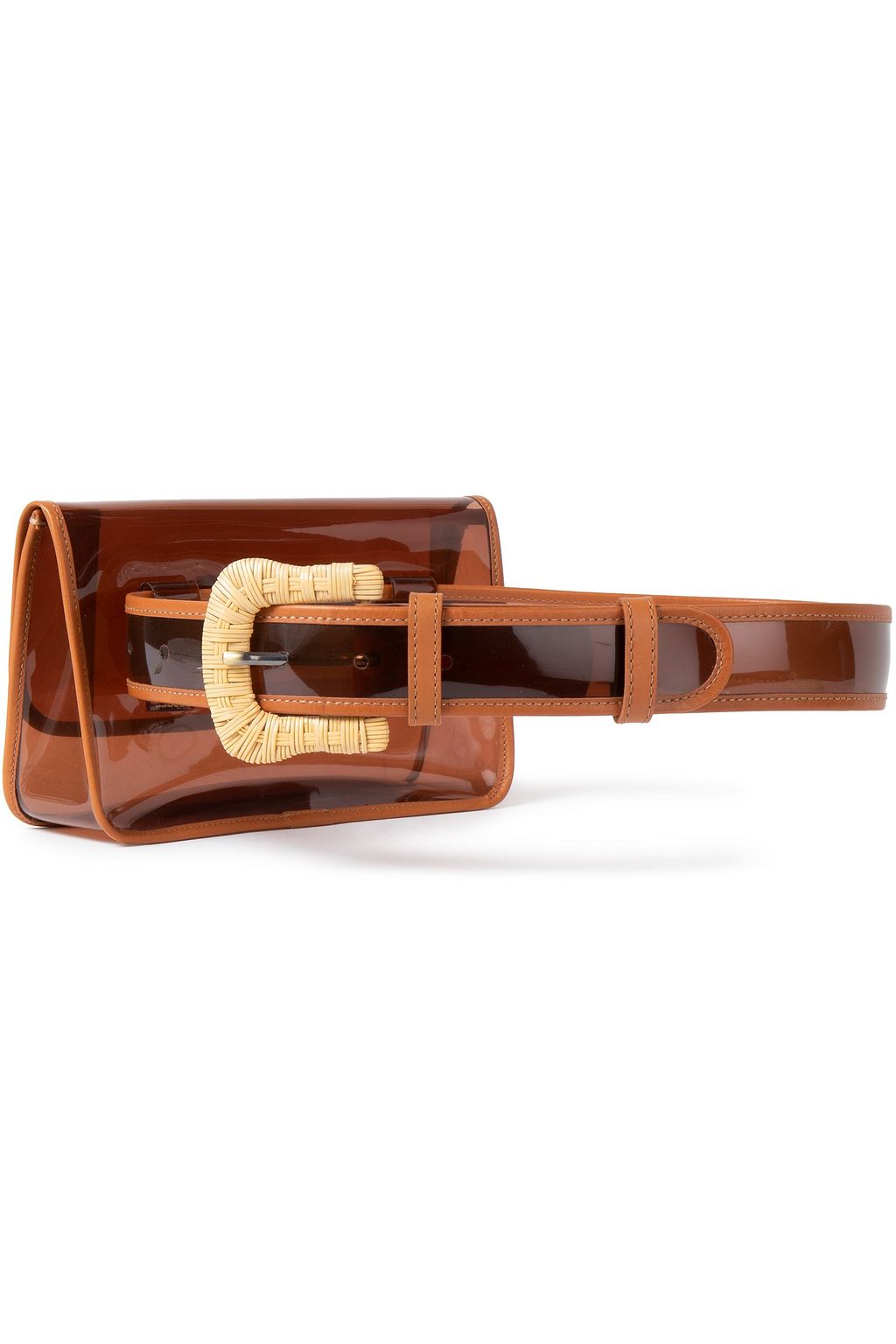 ZIMMERMANN Leather-trimmed PVC belt bag