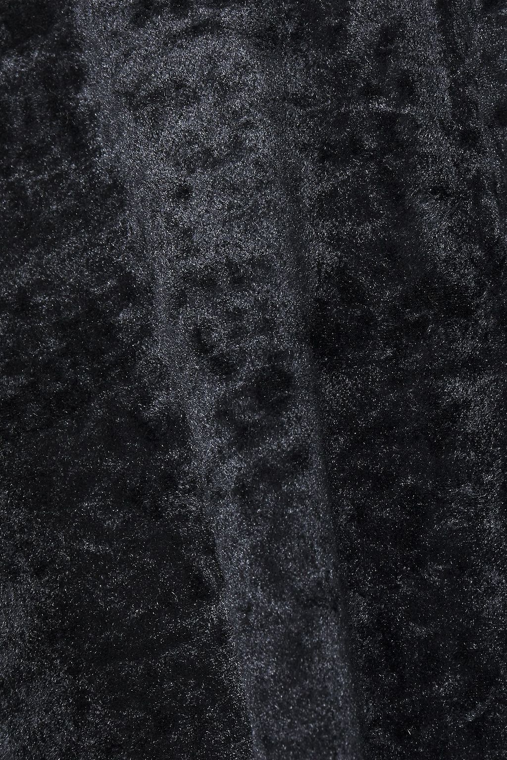 BALENCIAGA Stretch-velvet mini dress