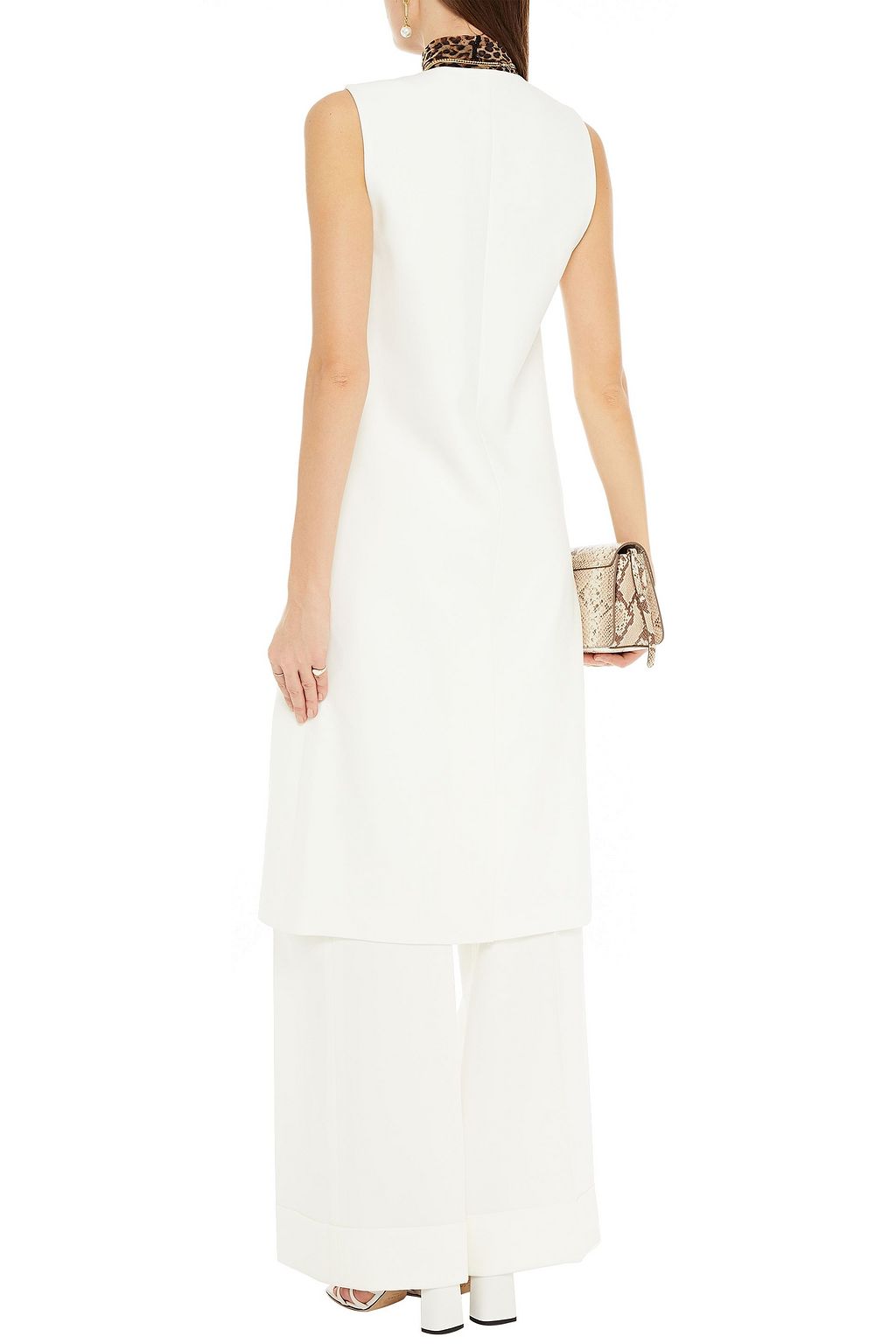 ALICE + OLIVIA Crepe vest