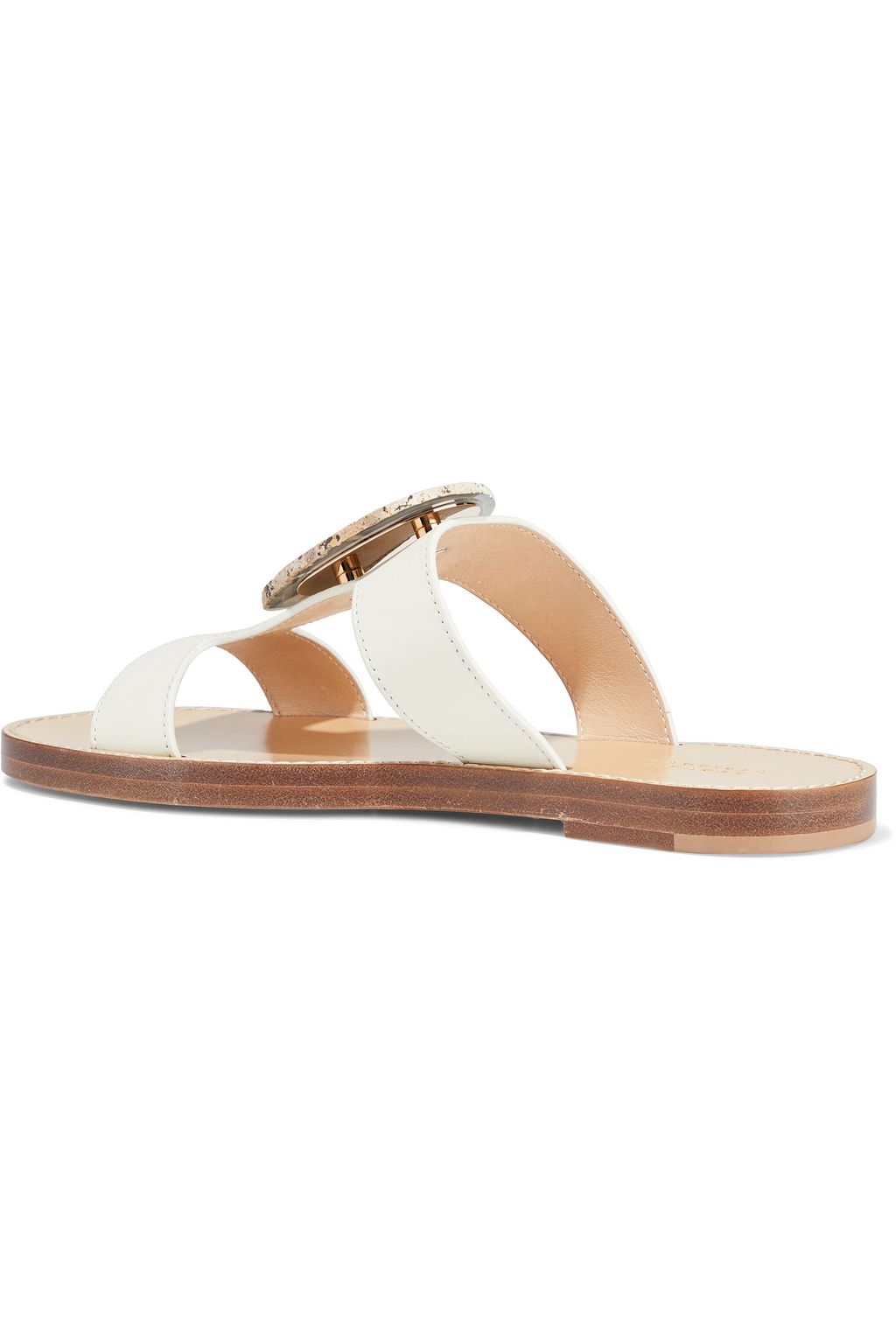GABRIELA HEARST Hades embellished leather slides