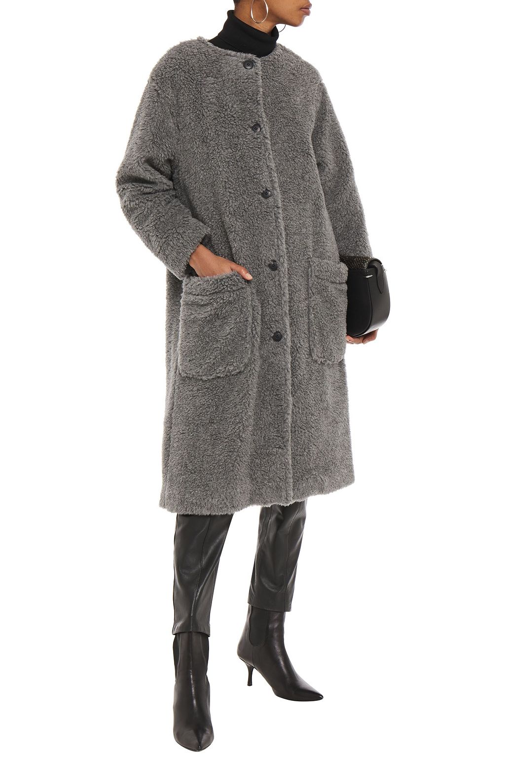 AMERICAN VINTAGE Faux shearling coat