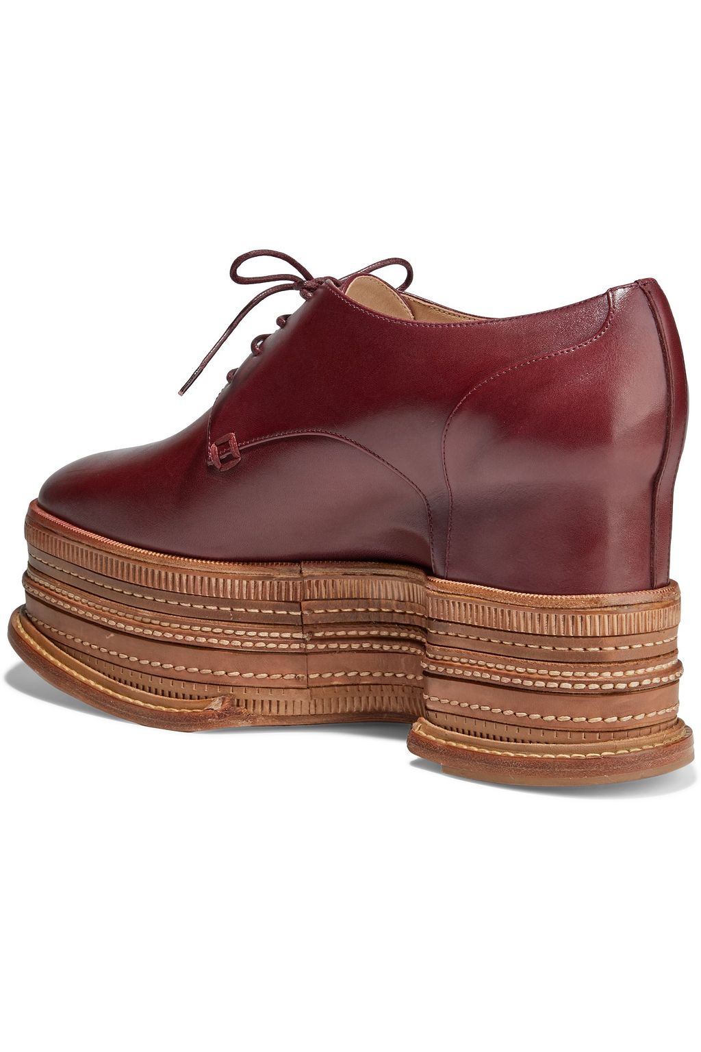 GABRIELA HEARST Pereida leather platform brogues