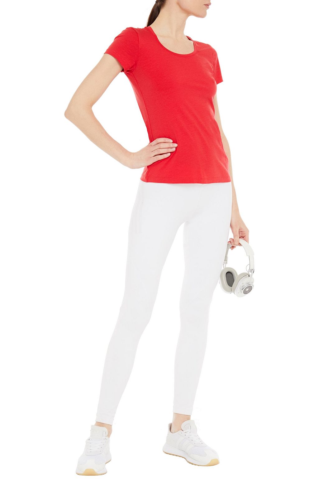 ERNEST LEOTY Emilie stretch-Tencel and cotton-blend jersey T-shirt