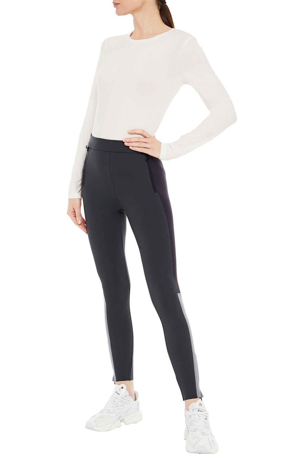 ERNEST LEOTY Cecile stretch-Tencel and cotton-blend jersey top