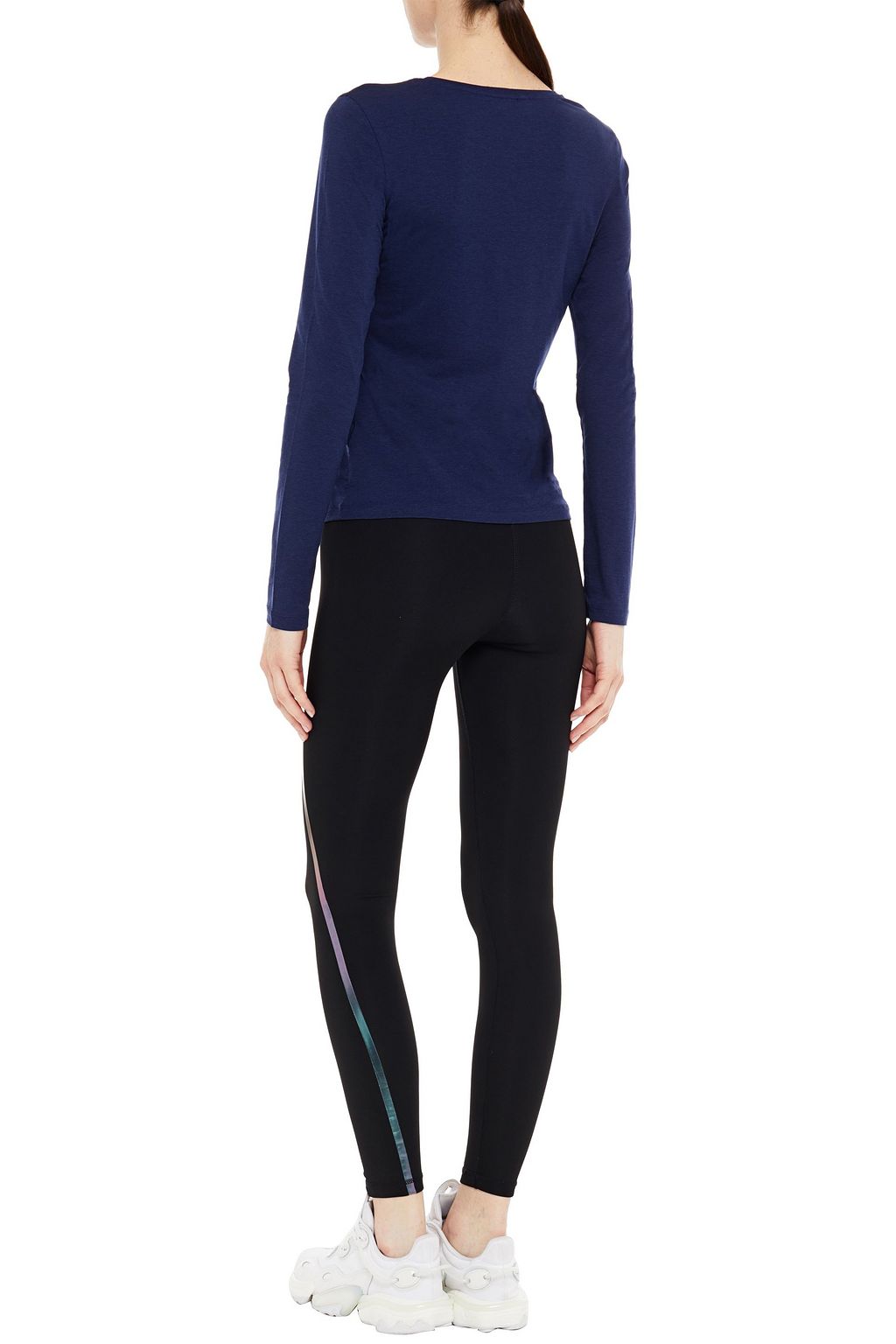 ERNEST LEOTY Cecile stretch-Tencel and cotton-blend jersey top