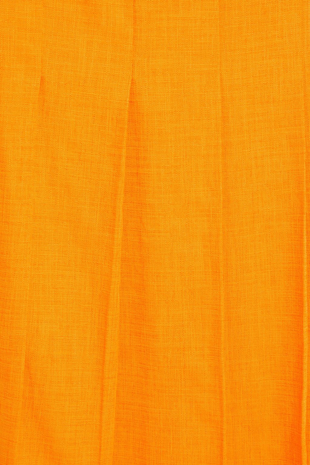 JOSEPH Pleated woven midi skirt