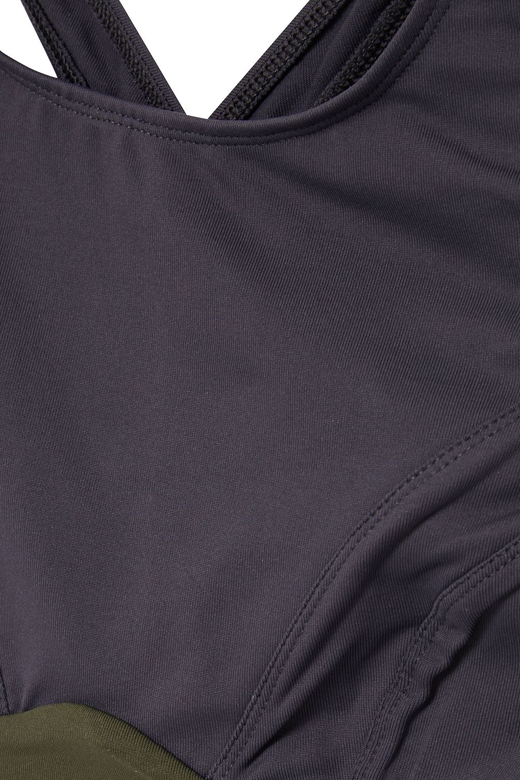 ERNEST LEOTY Celine two-tone stretch sports bra