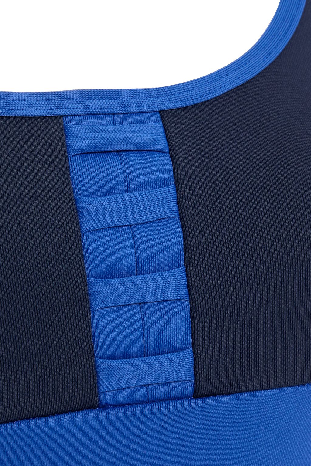 ERNEST LEOTY Justine two-tone stretch sports bra