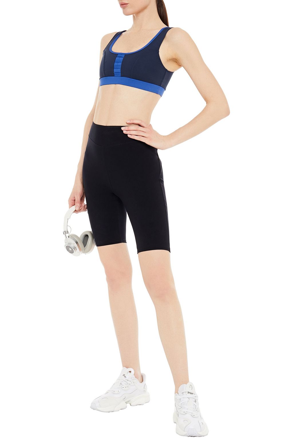ERNEST LEOTY Justine two-tone stretch sports bra