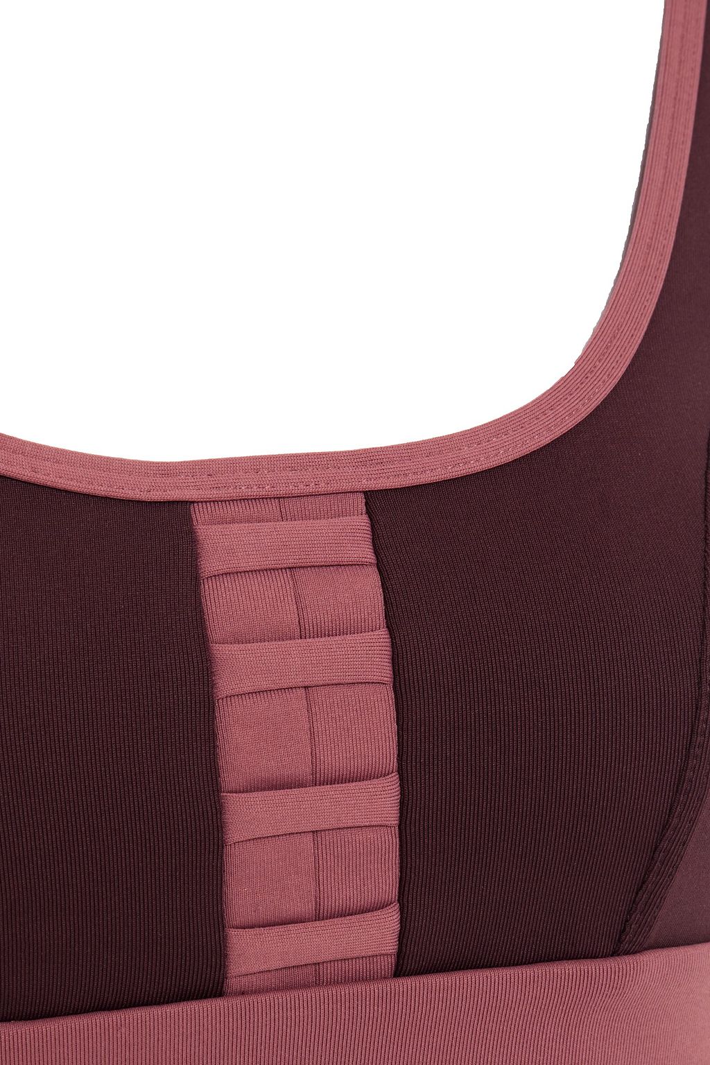 ERNEST LEOTY Justine two-tone stretch sports bra