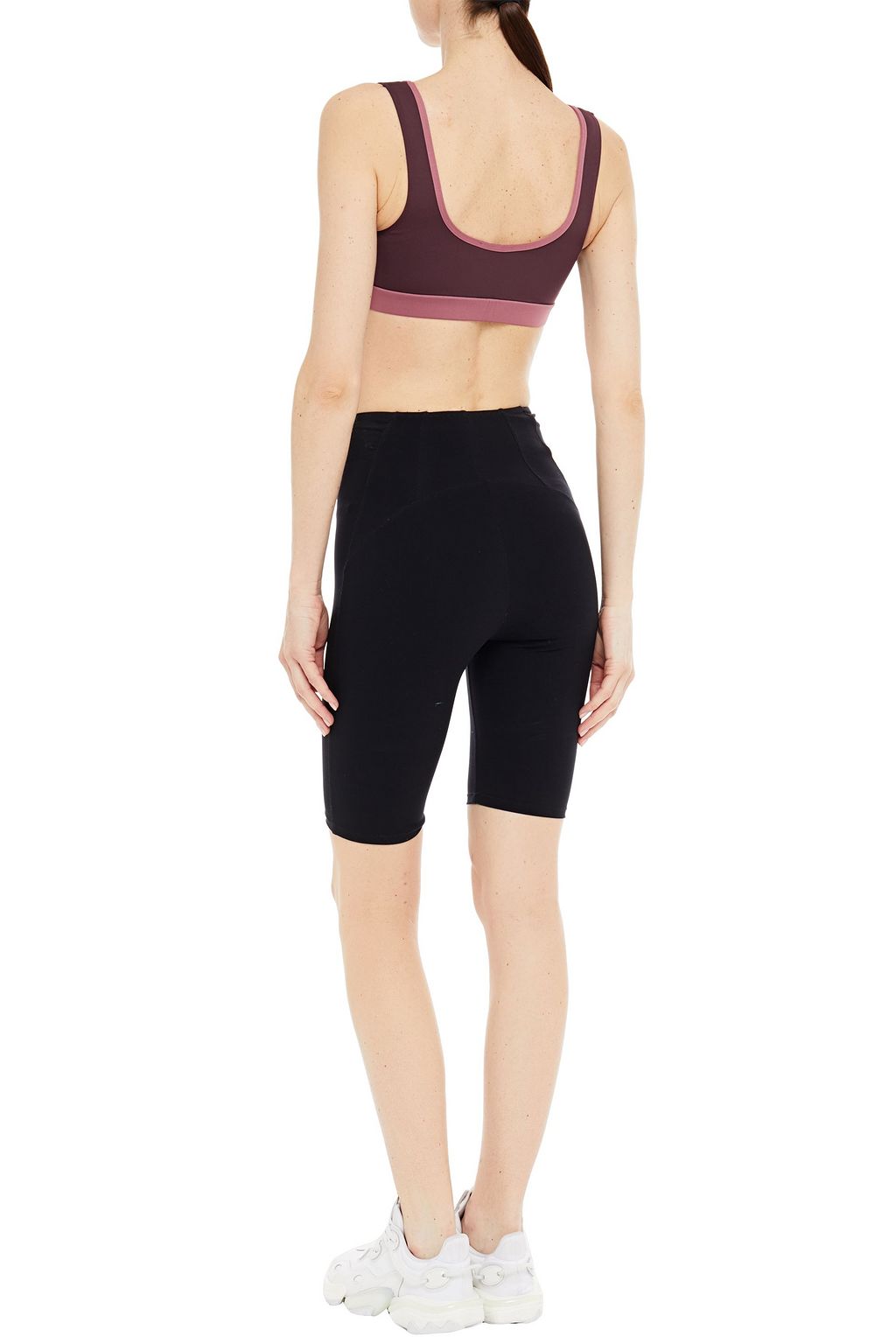 ERNEST LEOTY Justine two-tone stretch sports bra