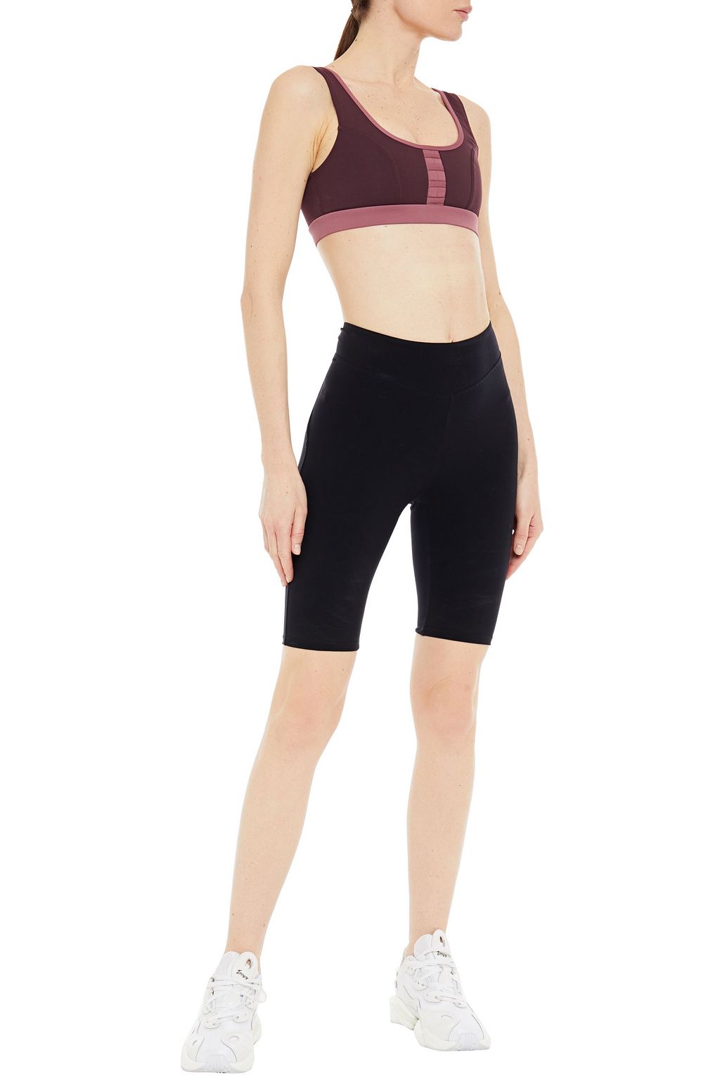 ERNEST LEOTY Justine two-tone stretch sports bra