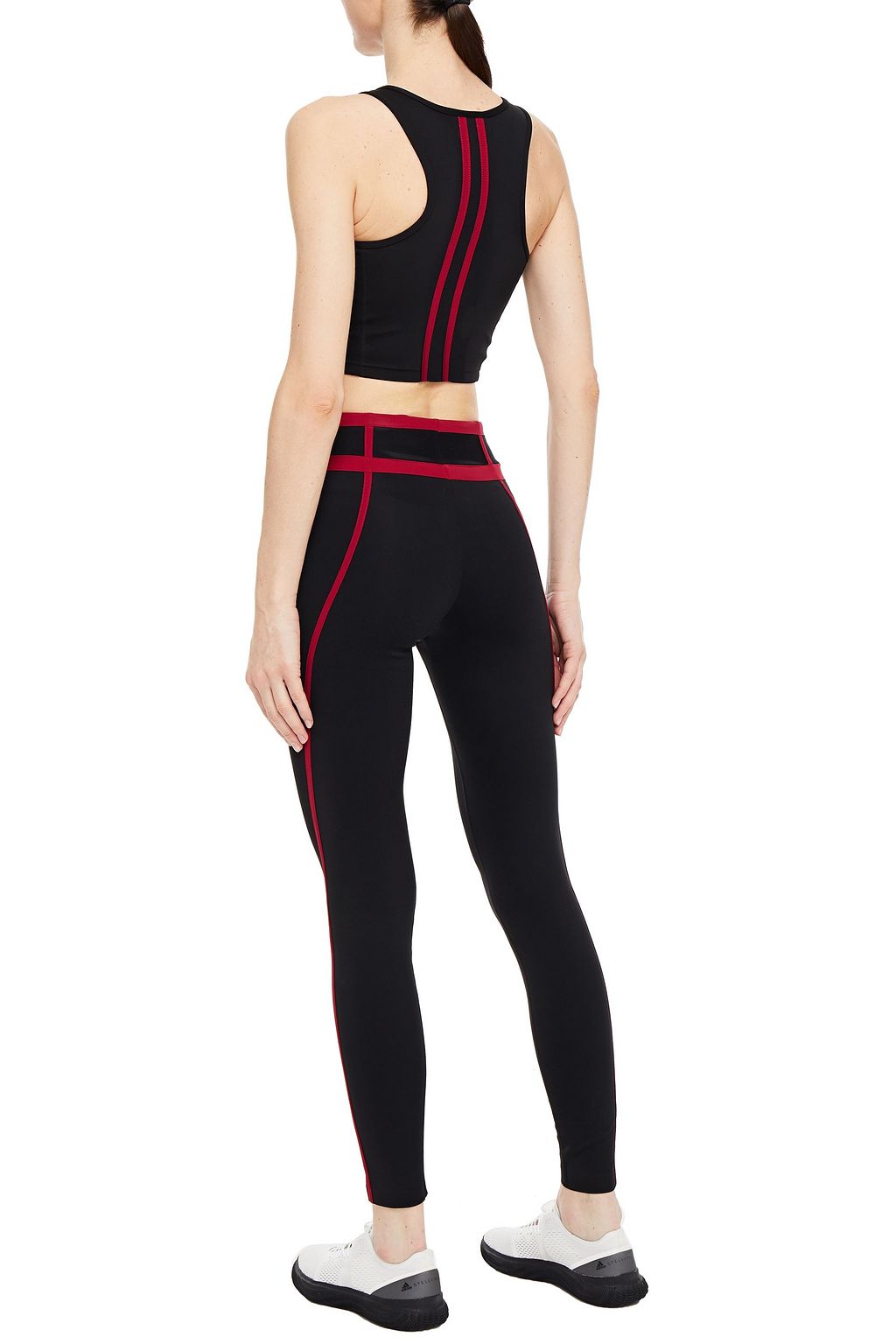 ERNEST LEOTY Mara stretch-mesh and jersey leggings