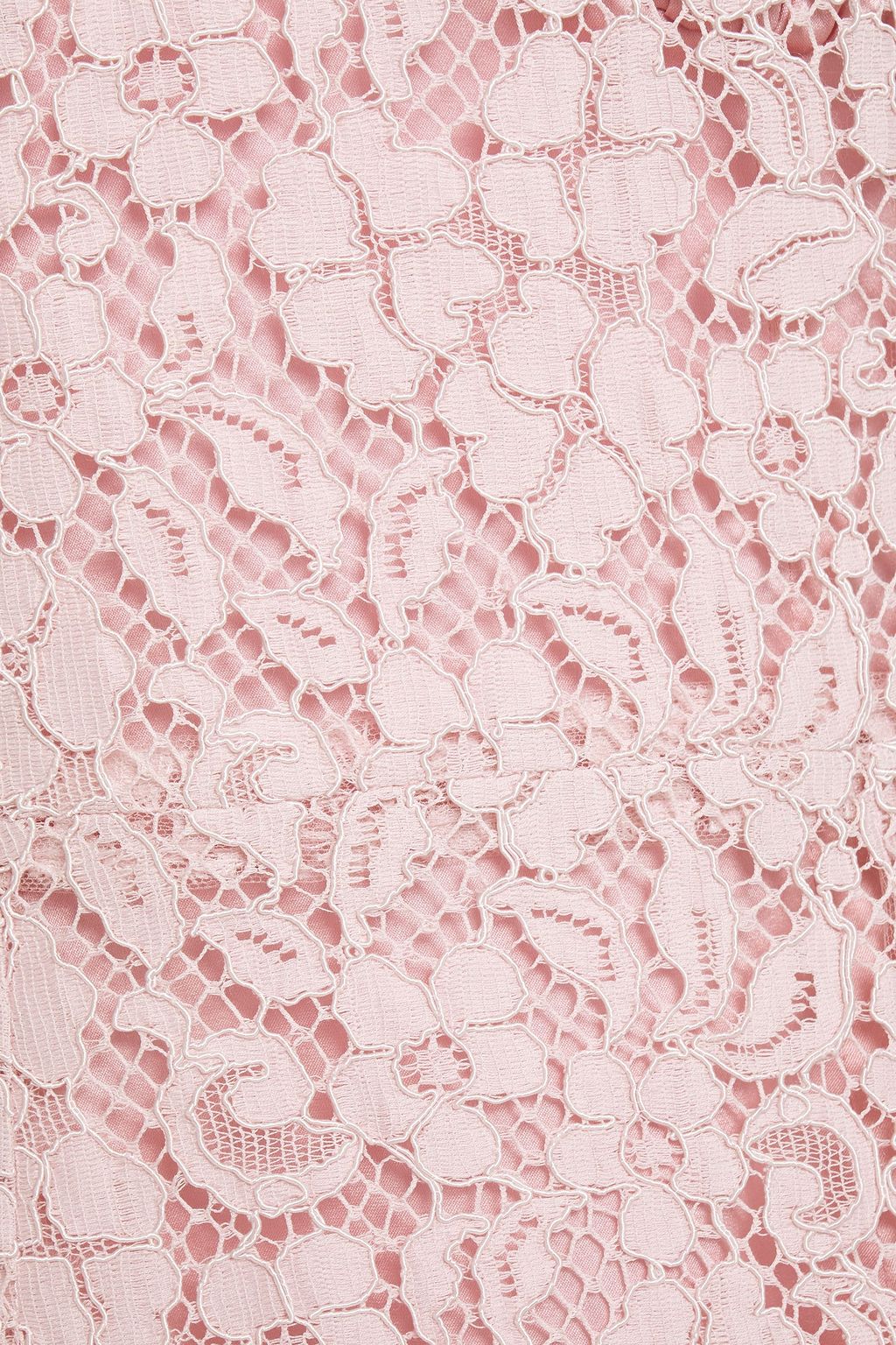 DOLCE&GABBANA Cotton-blend corded lace dress