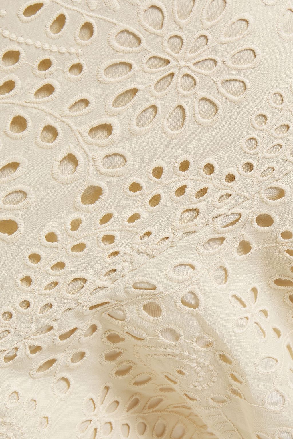 VANESSA BRUNO Natty broderie anglaise cotton mini skirt