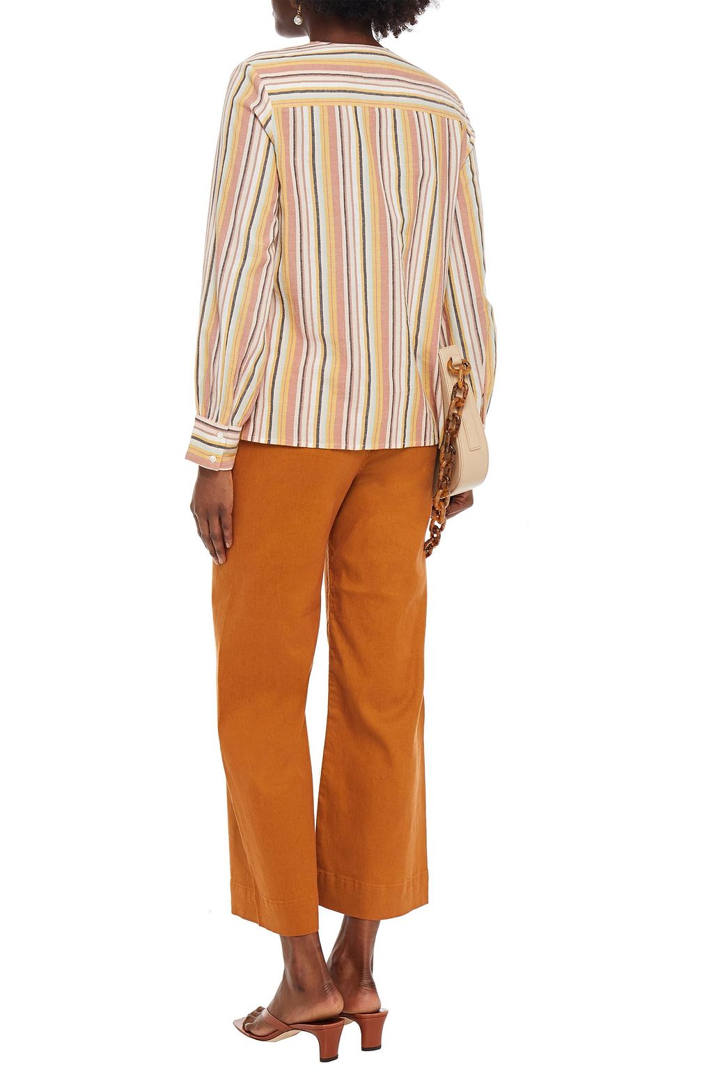 VANESSA BRUNO Molly high-rise wide-leg jeans