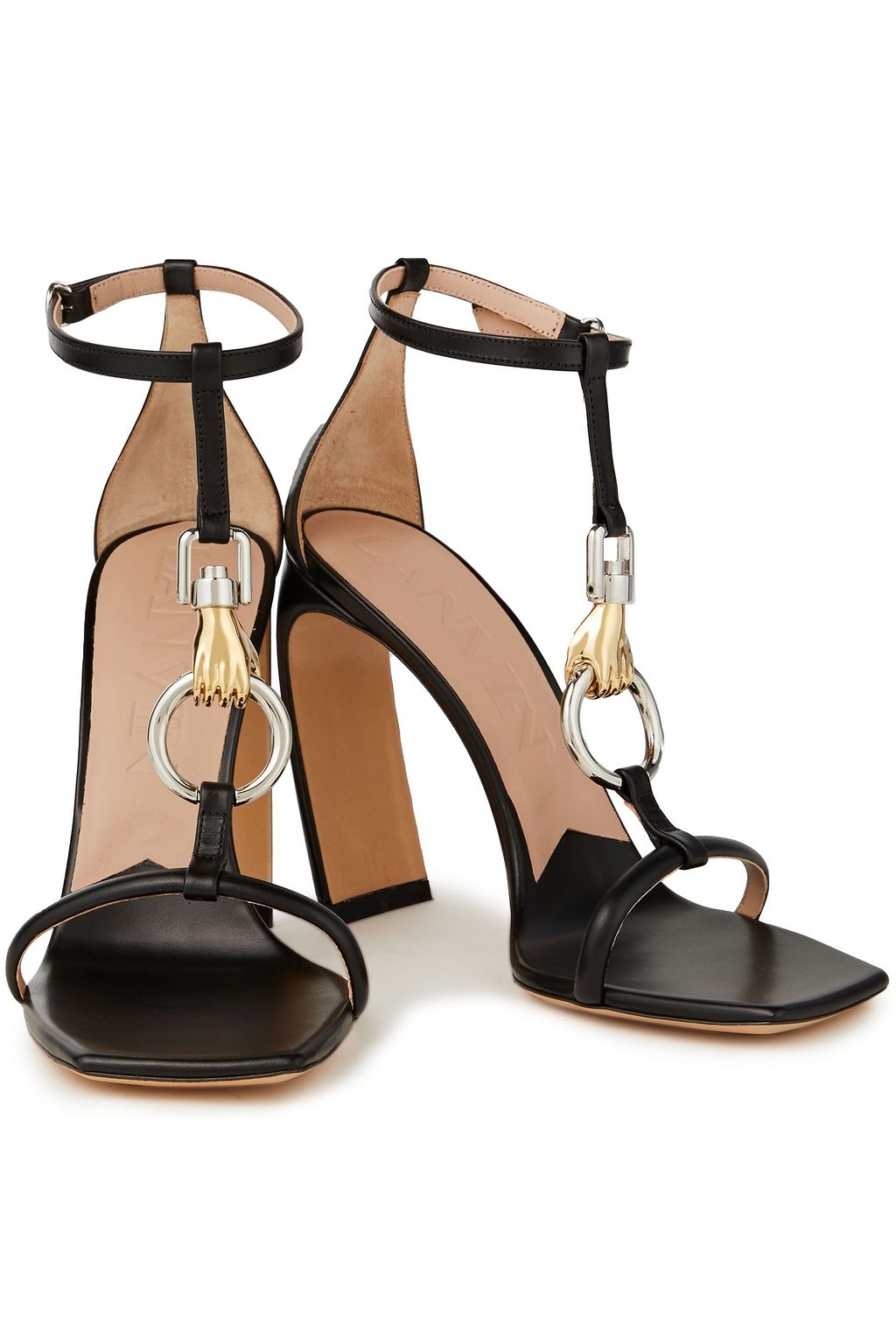 LANVIN Embellished leather sandals