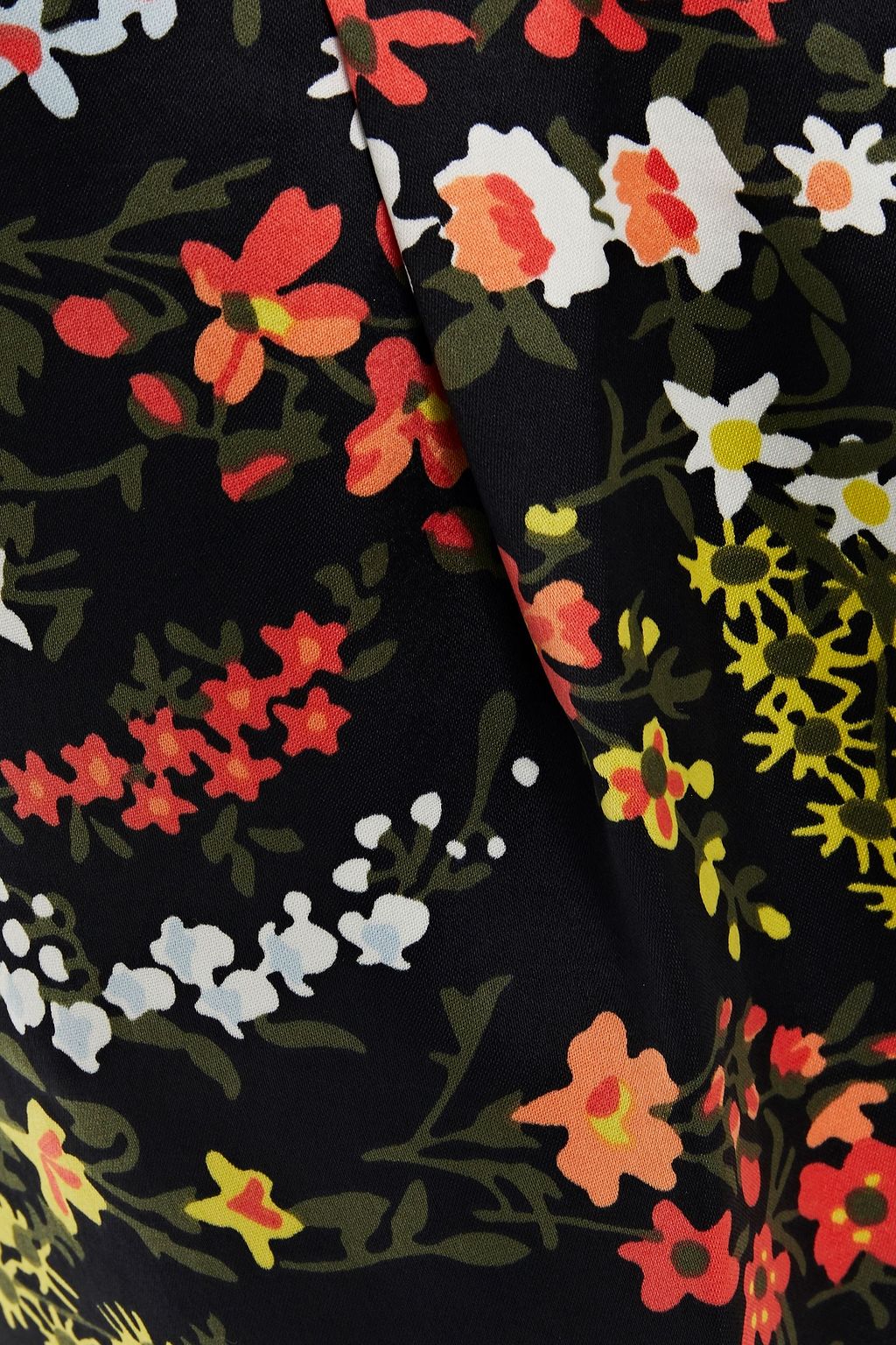 ATM ANTHONY THOMAS MELILLO Floral-print crepe de chine shorts