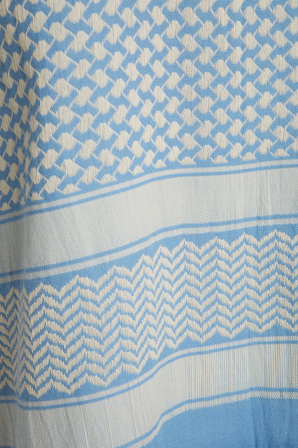 SUMMERY COPENHAGEN Cotton-jacquard mini dress