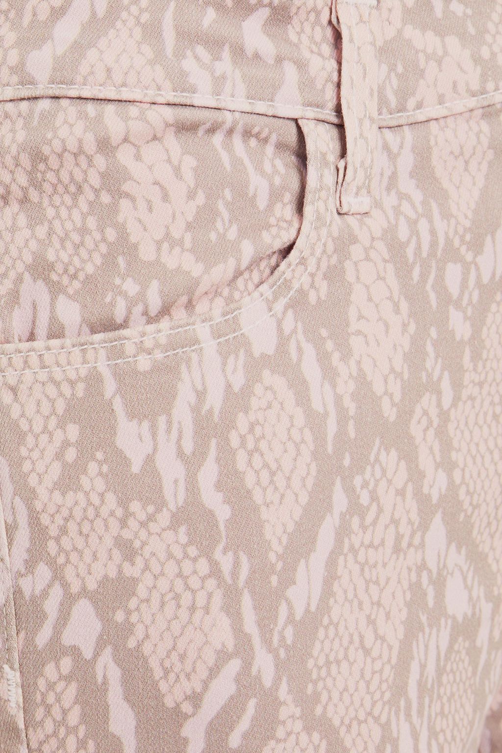 J BRAND ハイライズ スネークプリント スキニー ジーンズ