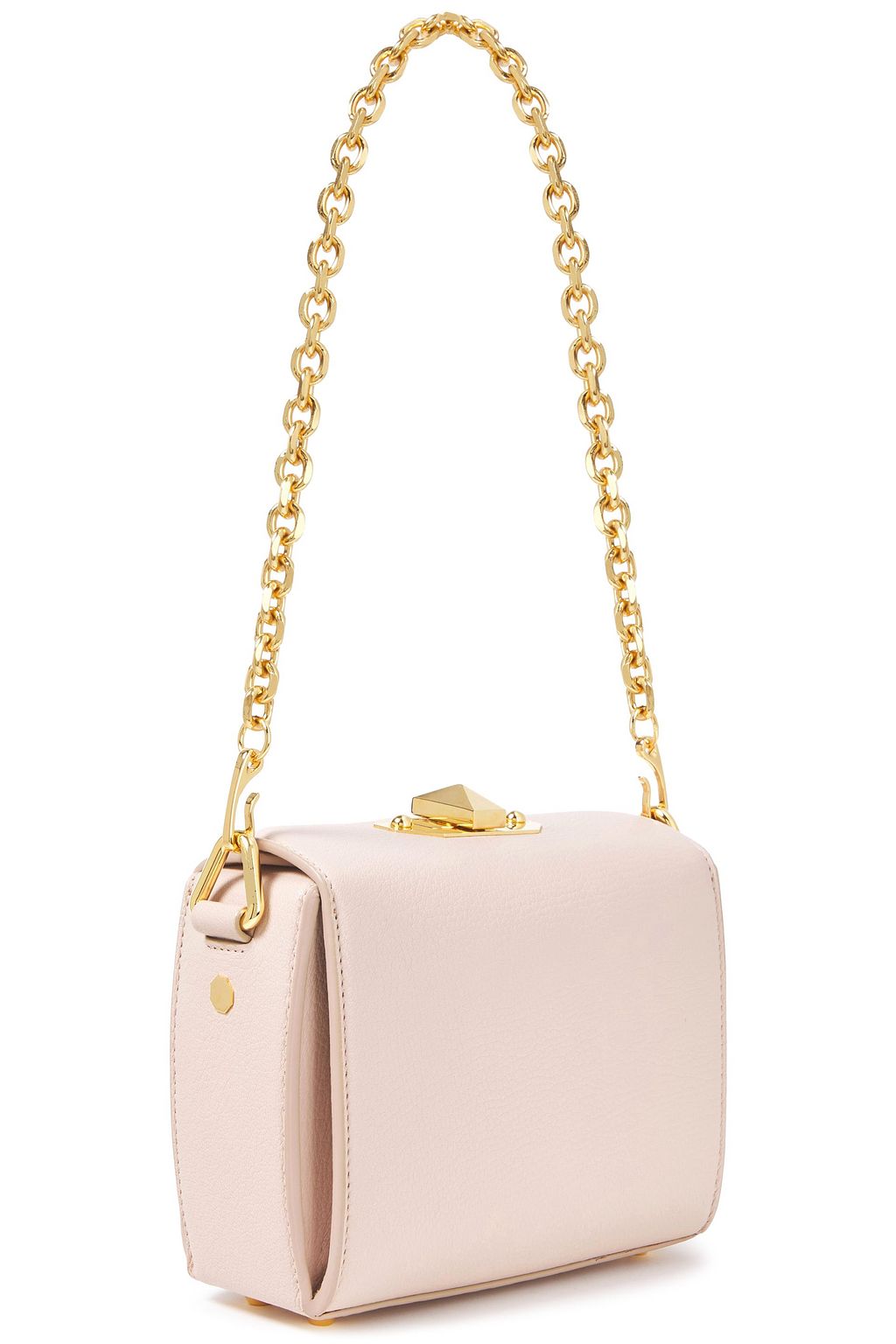 MCQUEEN Pebbled-leather shoulder bag