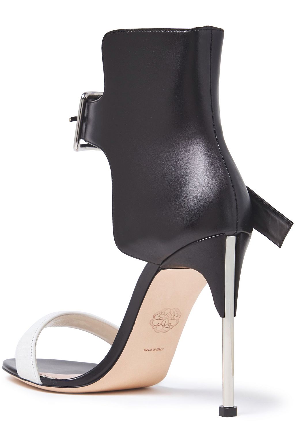 MCQUEEN Two-tone leather sandals