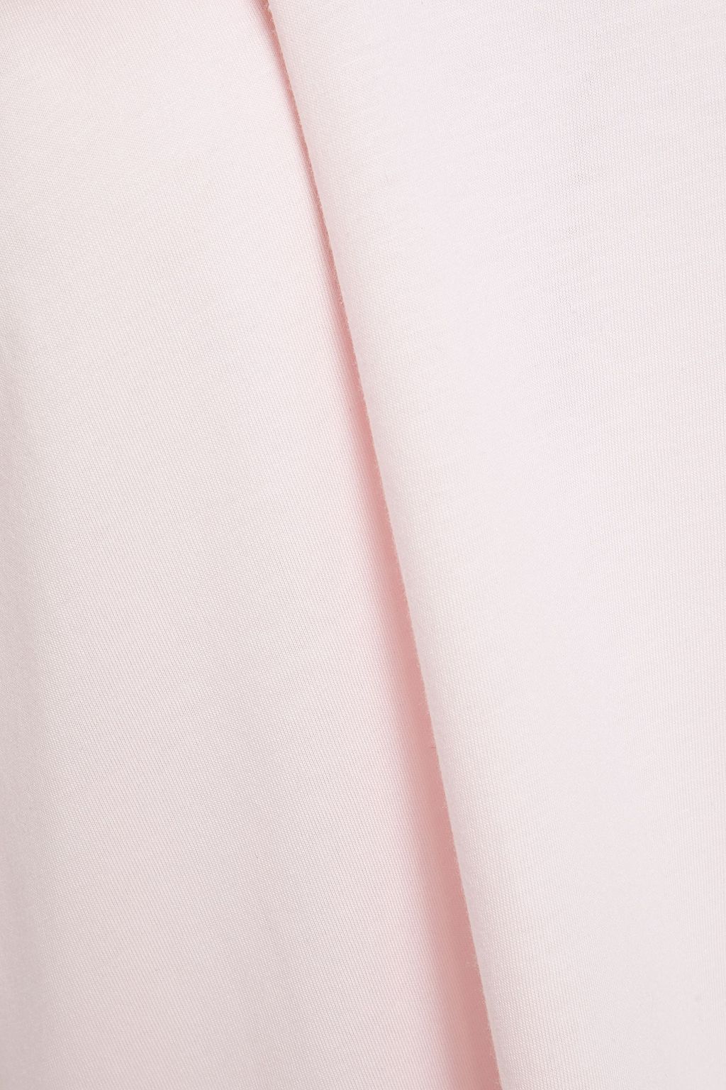 7 FOR ALL MANKIND Ruffled cotton and modal-blend jersey top