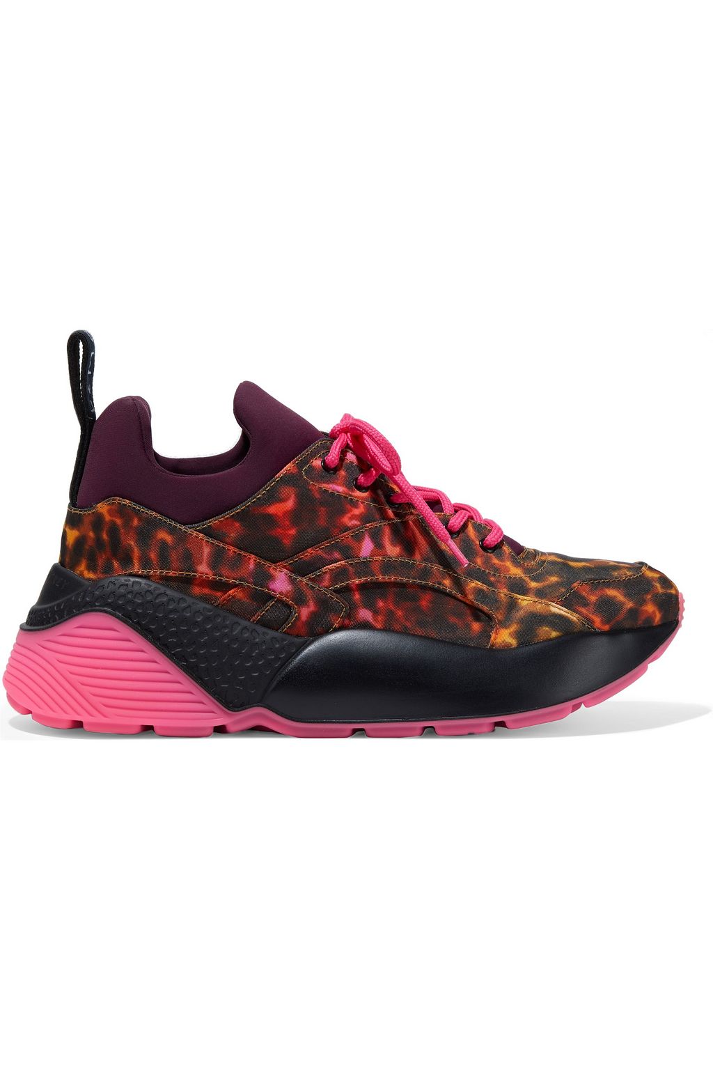 leopard sole sneakers