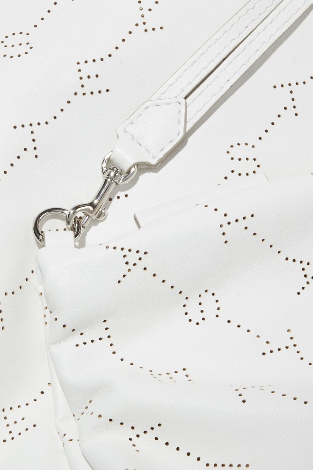 STELLA MCCARTNEY Perforated faux leather backpack