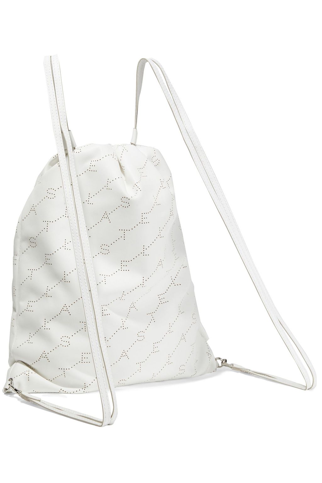 STELLA MCCARTNEY Perforated faux leather backpack