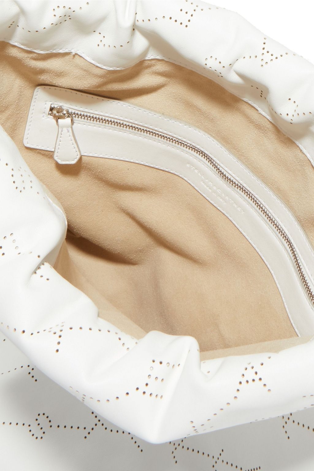 STELLA MCCARTNEY Perforated faux leather backpack