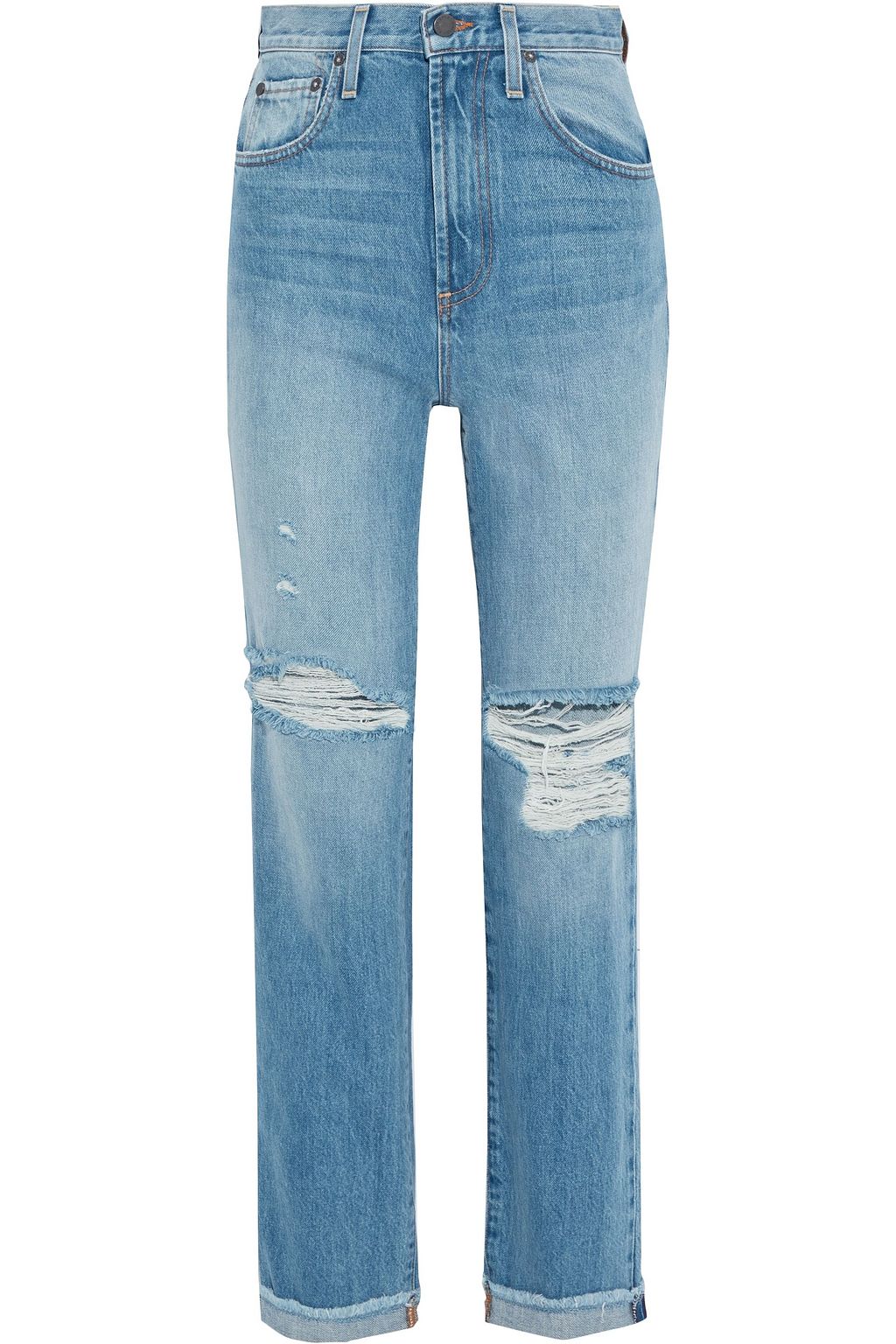 cheap ripped boyfriend jeans