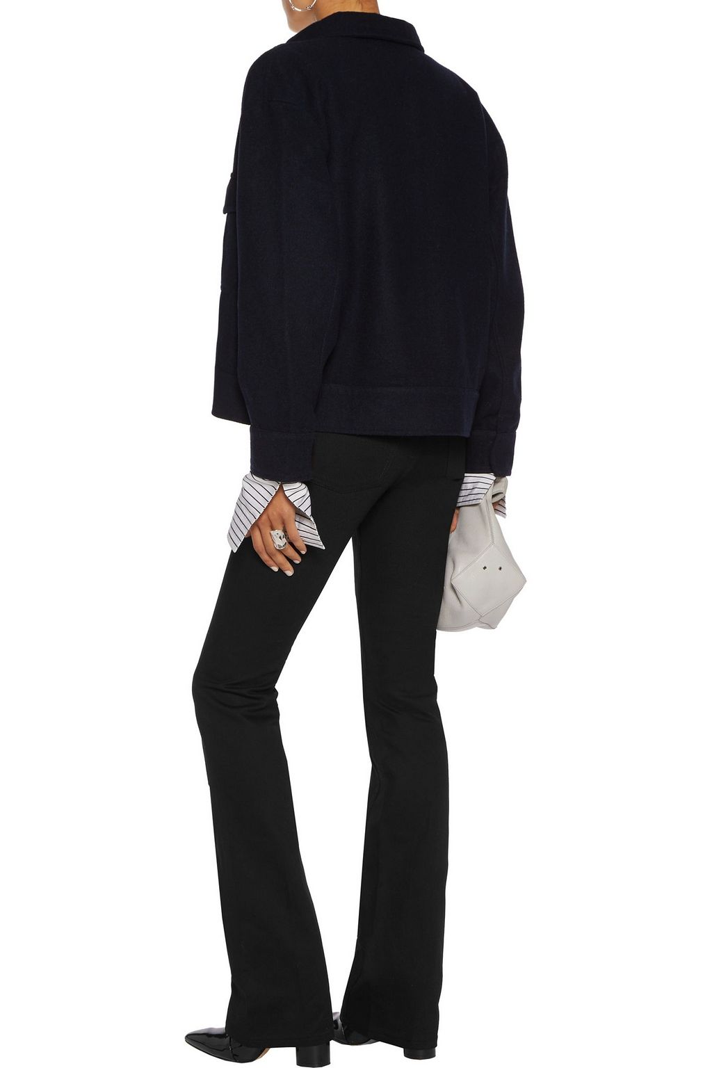 ACNE STUDIOS Mid-rise flared jeans