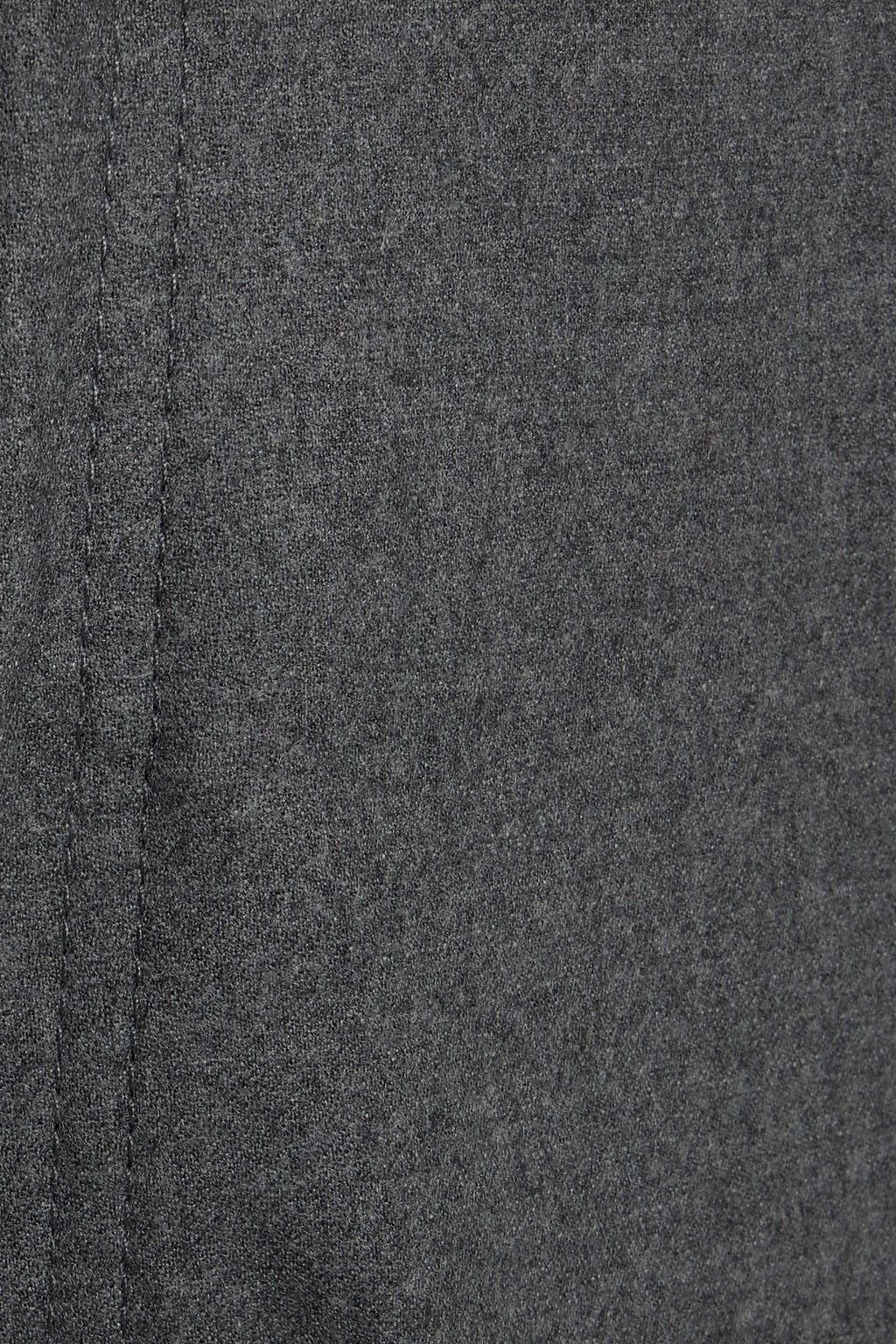 ZEGNA Slim-fit wool-blend flannel pants