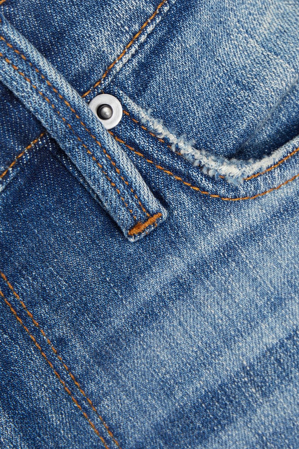 FRAME L'Homme slim-fit faded denim jeans