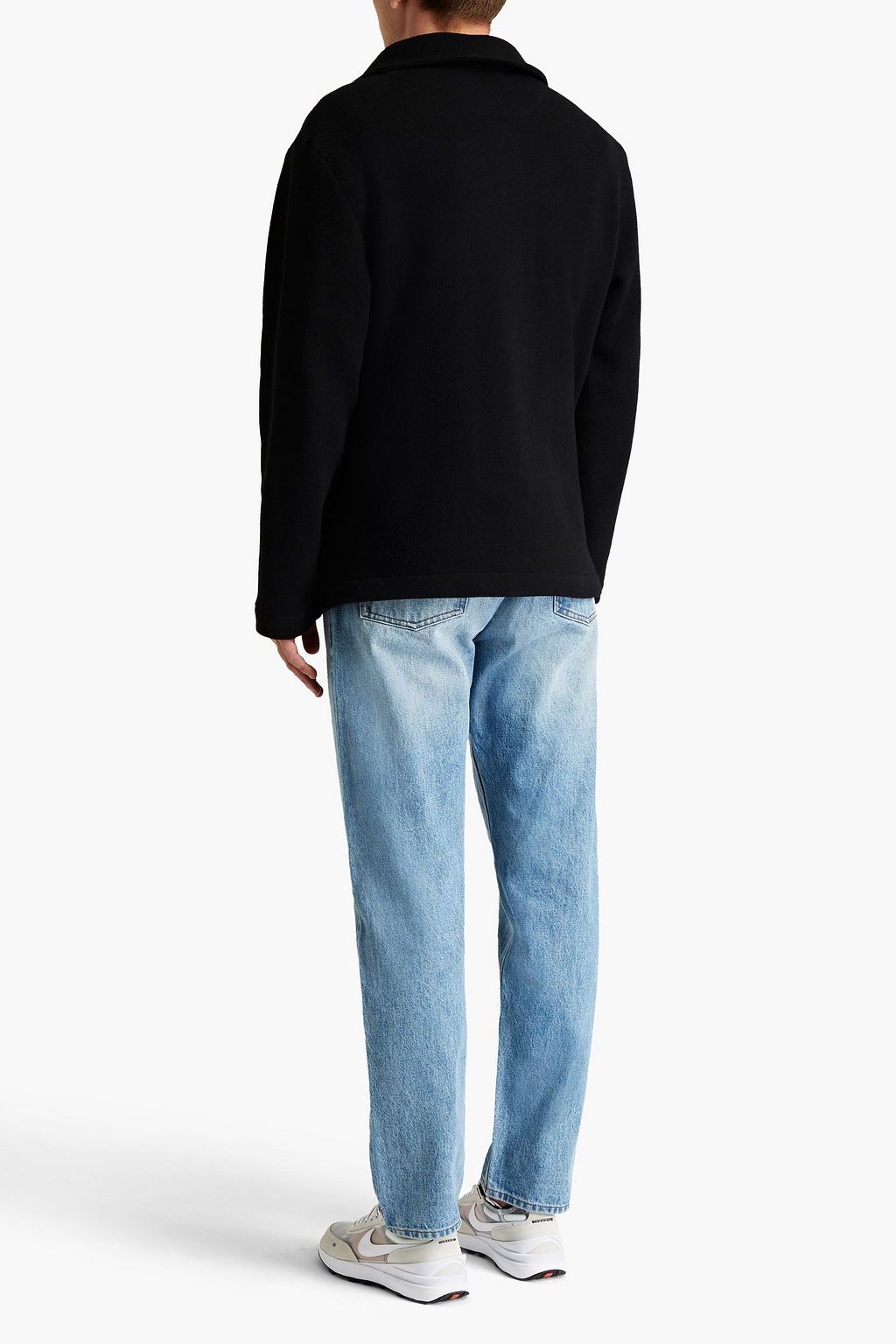 FRAME Slim-fit faded denim jeans