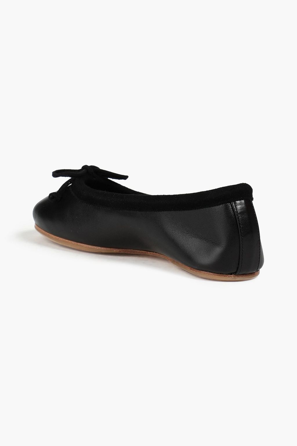 TORY BURCH Embellished leather ballet flats