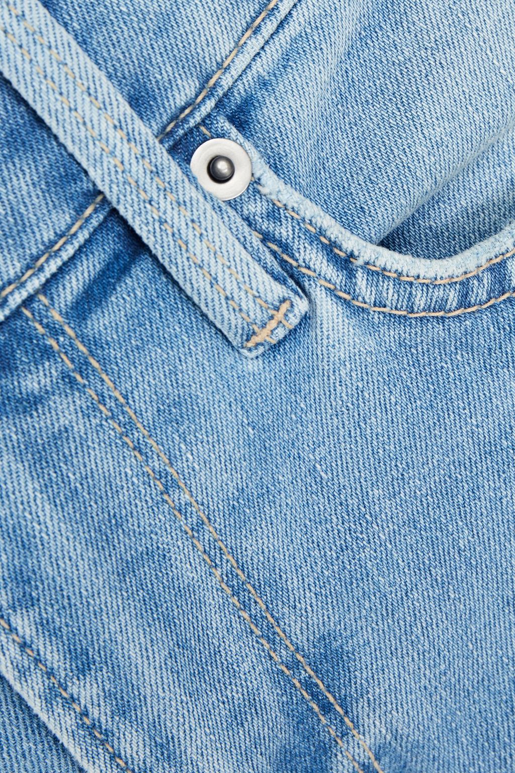 FRAME L'Homme skinny-fit faded denim jeans