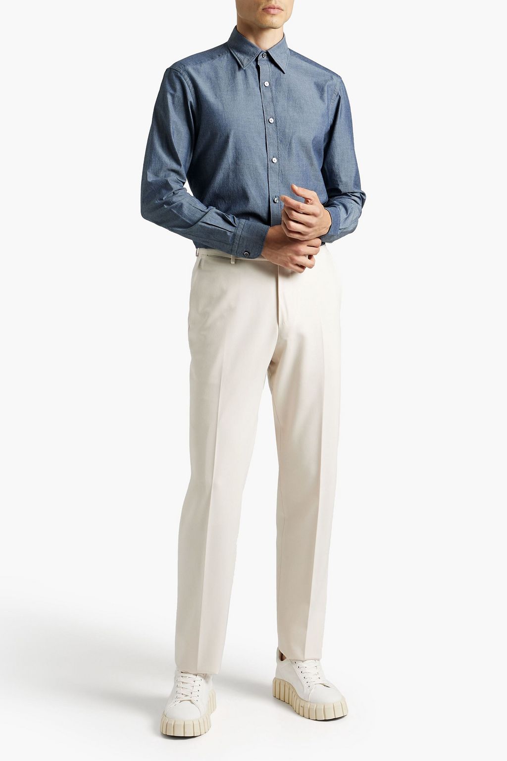 ZEGNA Cotton Oxford shirt
