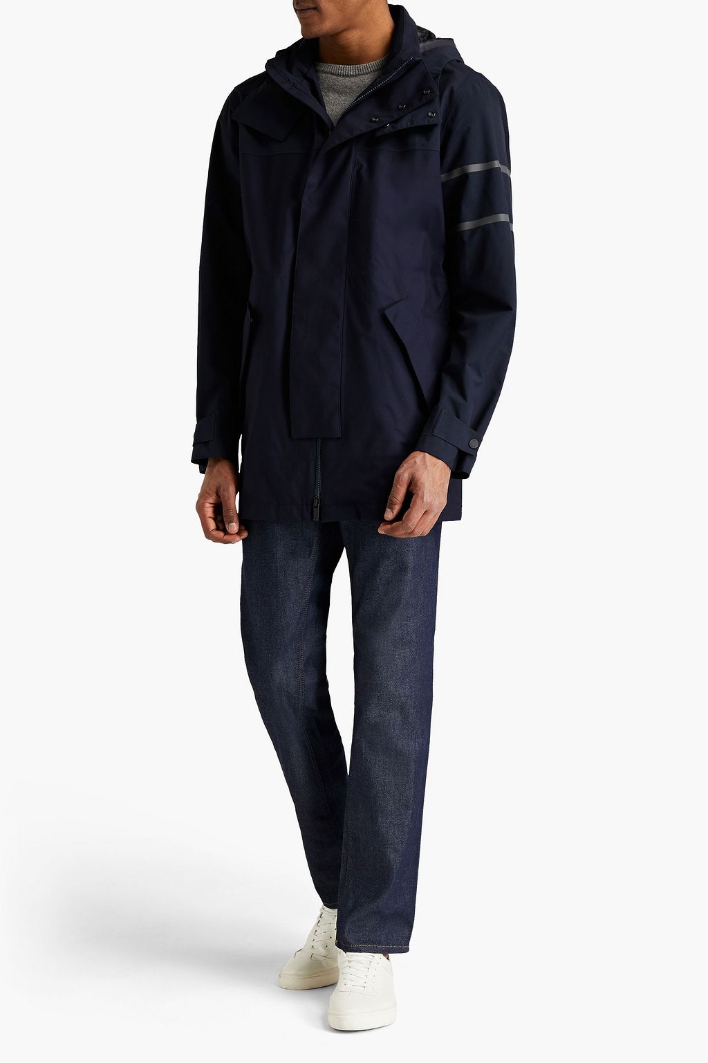 Z ZEGNA Wool hooded coat
