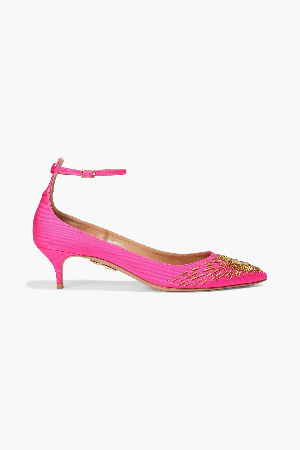 Sunlight 45 embellished moire pumps