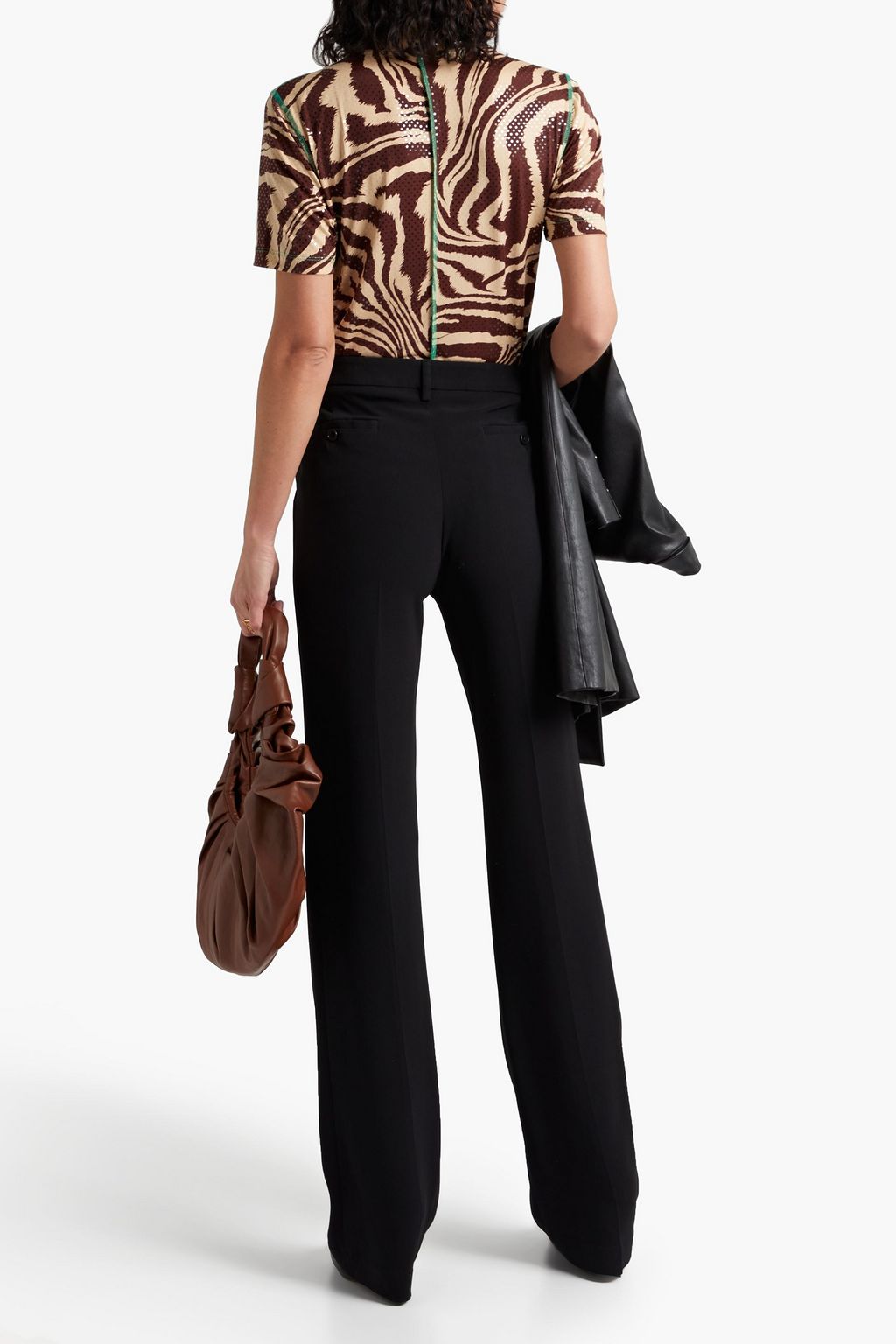ETRO Crepe straight-leg pants